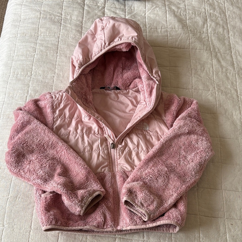 The North Face Soft Pink Fleece Jacket